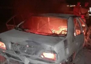 سه نفر بر اثر تصادف خودروی سوخت‌بر در سیستان و بلوچستان جان باختند