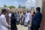 بازدید میدانی فرماندار فنوج از محله مهرآباد