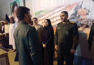 تکریم و معارفه فرمانده ناحیه مقاومت فنوج
