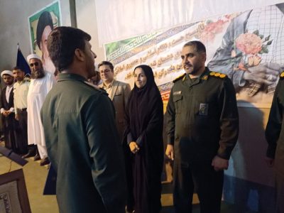 تکریم و معارفه فرمانده ناحیه مقاومت فنوج