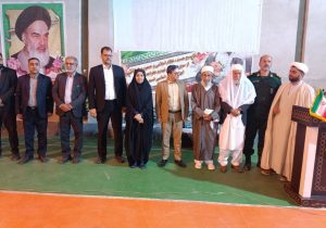 مراسم تکریم و معارفه رئیس دادگستری شهرستان فنوج برگزار شد