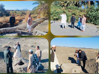 پایش قنوات و اراضی کشاورزی کتیچ