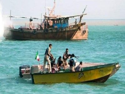 توقیف ۷ فروند شناور حامل سوخت قاچاق