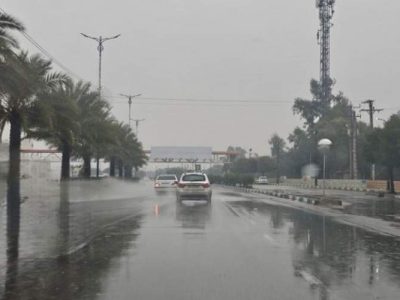 پیش‌بینی بارش باران در سیستان‌وبلوچستان از جمعه