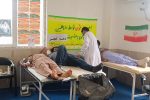 اهدای خون ۵۳ داوطلب هلال‌احمر در فنوج
