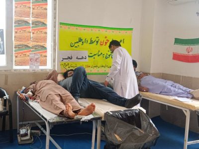 اهدای خون ۵۳ داوطلب هلال‌احمر در فنوج
