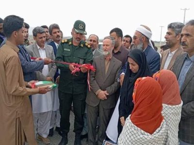افتتاح مجتمع آموزشی محترم‌آباد فنوج در دهه فجر