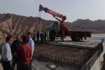 پیشرفت ساخت پل حرمک از ۸۵ درصد گذشت