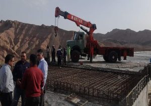 پیشرفت ساخت پل حرمک از ۸۵ درصد گذشت