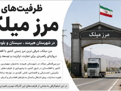 ظرفیت‌های مرز میلَک؛ شاهراه توسعه شرق کشور