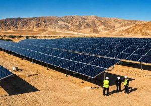 واگذاری ۳۰۹ هکتار زمین برای نیروگاه‌های خورشیدی