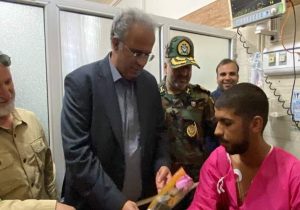 خدمترسانی بیوقفه به مجروحان حادثه بمپور