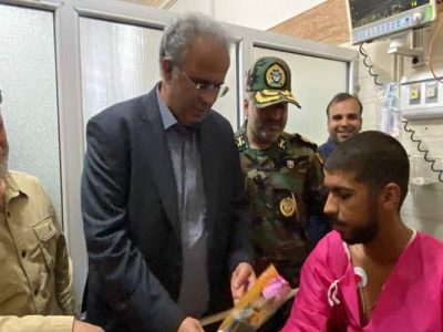 خدمترسانی بیوقفه به مجروحان حادثه بمپور
