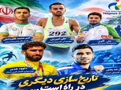 اعزام ۵ ورزشکار به بازیهای آسیایی ناگویا